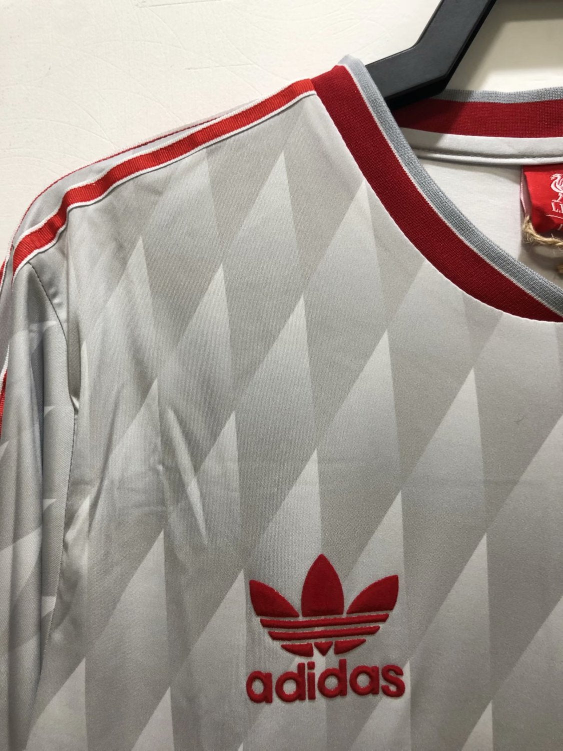 Liverpool Away Long Sleeve Retro Jersey 89/91