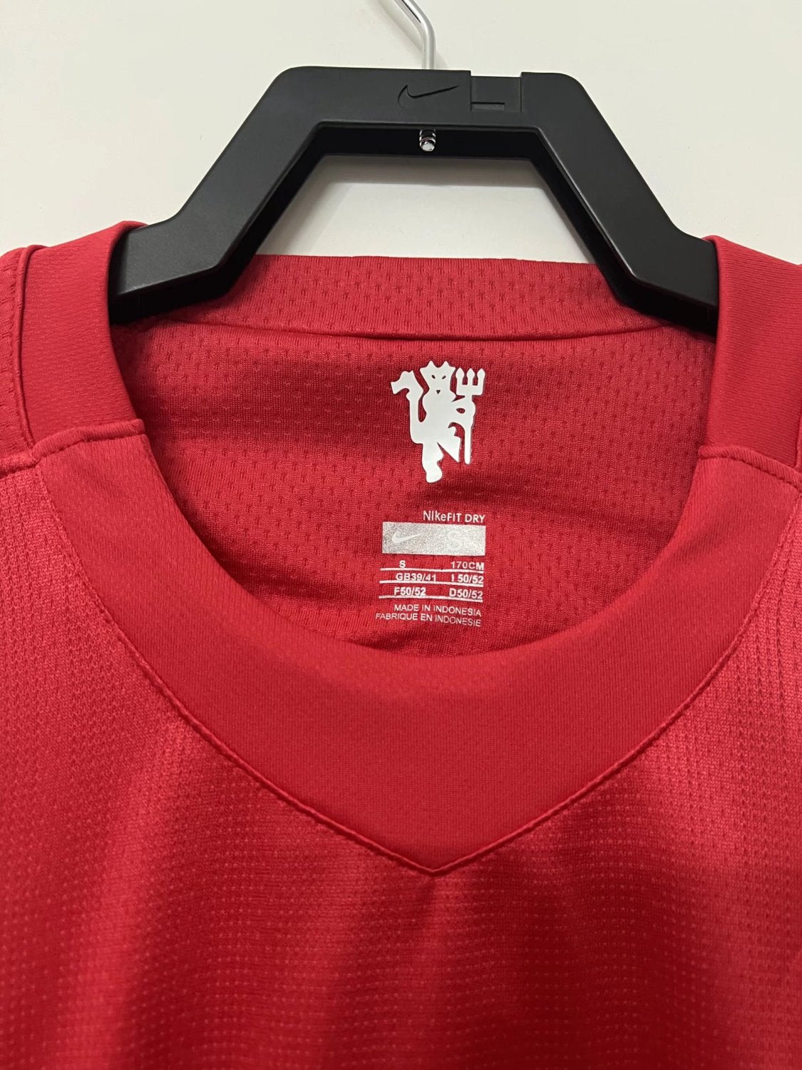 Manchester United Home Long Sleeve Retro Jersey 07/08