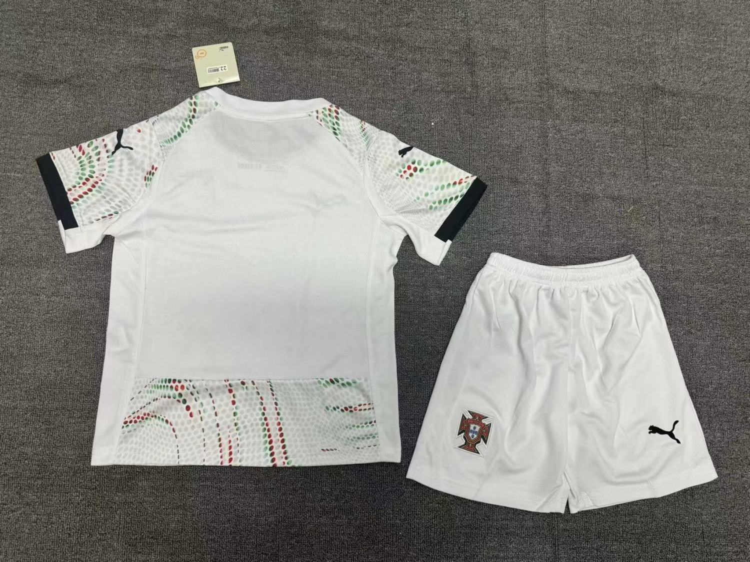 Portugal 2025 Away Kids Suit & Socks