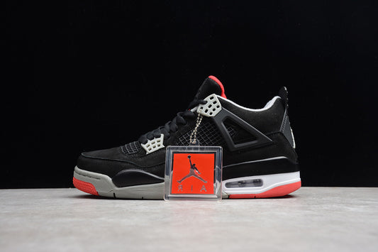 Air Jordan 4 IV “Bred” Black Red 308497-089