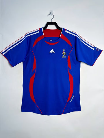 France Home Retro Jersey 2006/07