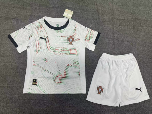 Portugal 2025 Away Kids Suit & Socks