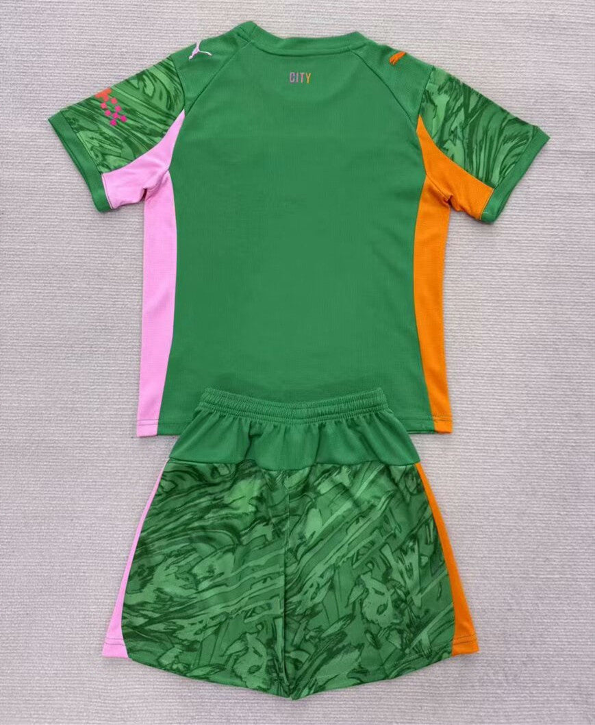 Manchester City Goalkeeper Kids Suit 25/26