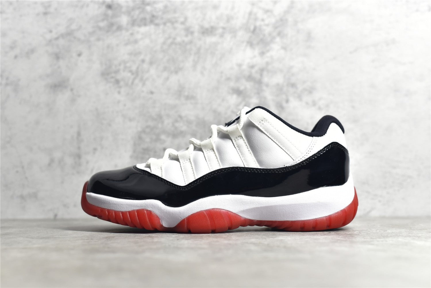 Air Jordan 11 Low Black Red AV2187-160