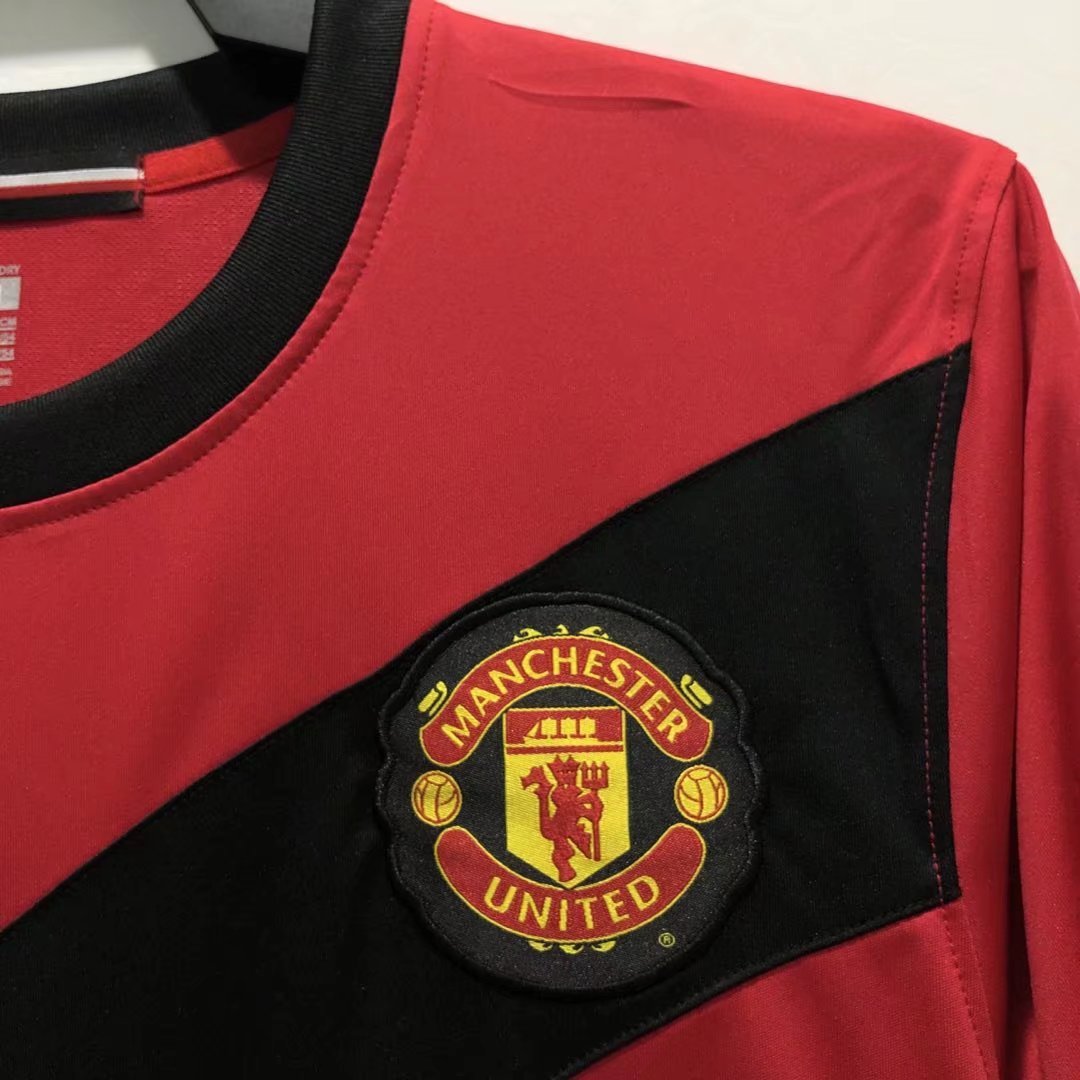 Manchester United Home Long Sleeve Retro Jersey 2010