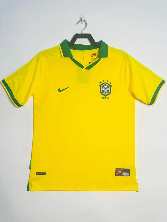 Brazil Home Retro Jersey 1997