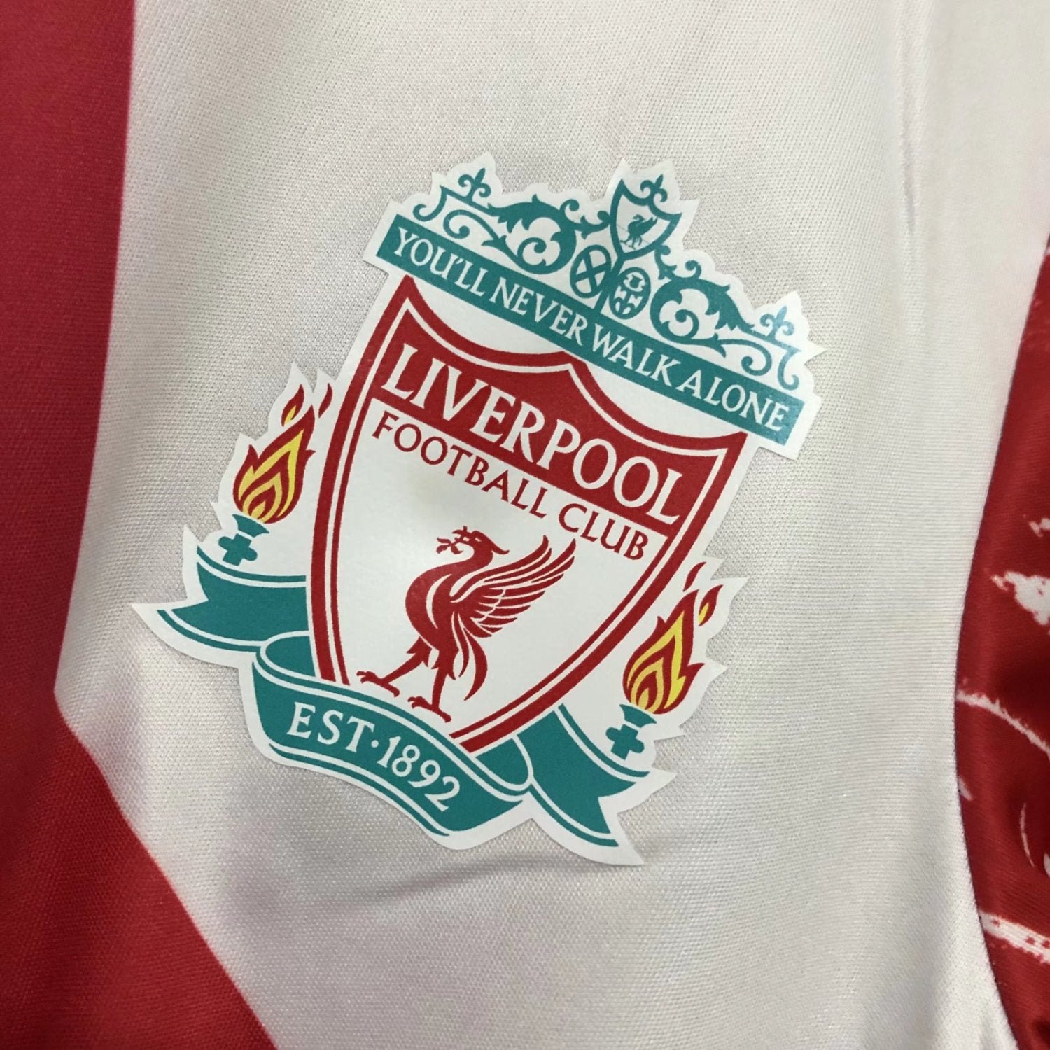 Liverpool Red Retro Commemorative Jersey