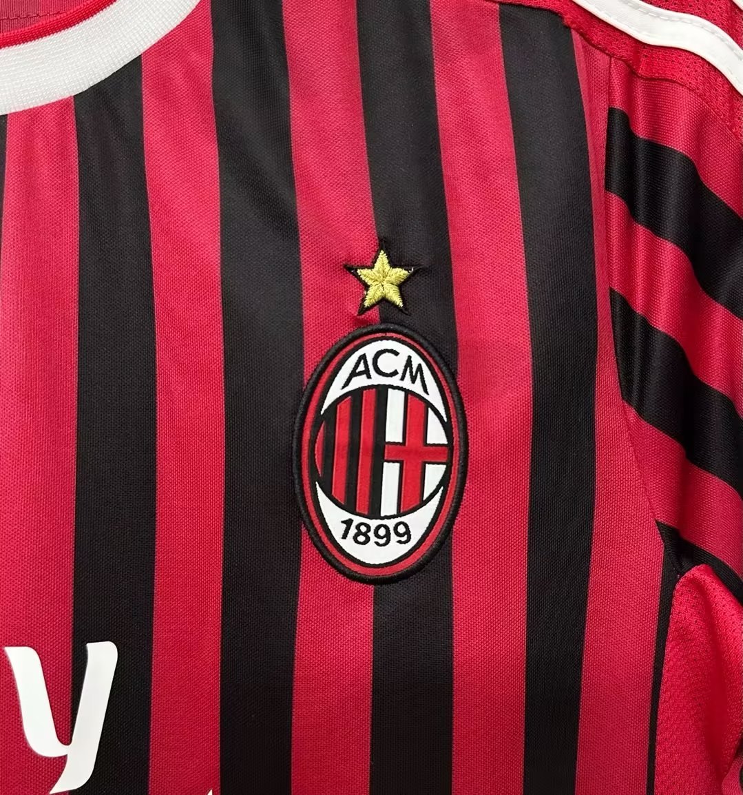 AC Milan Home Retro Jersey 2011/12