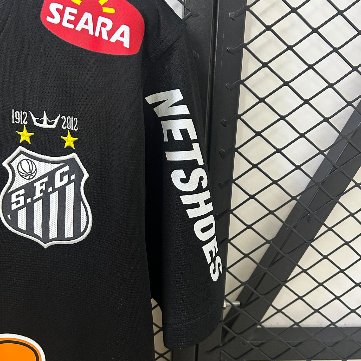 Santos Black Retro Man Jersey 2012/13