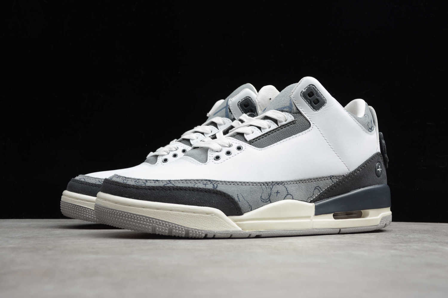 Air Jordan 3 Fresh Water White Gray