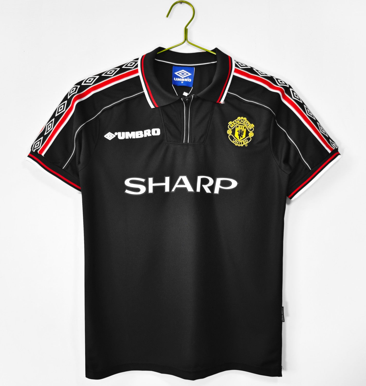 Manchester United Home Retro Jersey 1998/99 Black Version