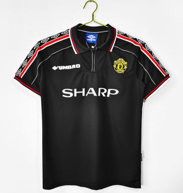 Manchester United Home Retro Jersey 1998/99 Black Version