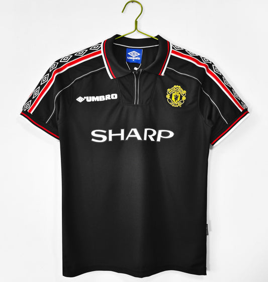 Manchester United Home Retro Jersey 1998/99 Black Version
