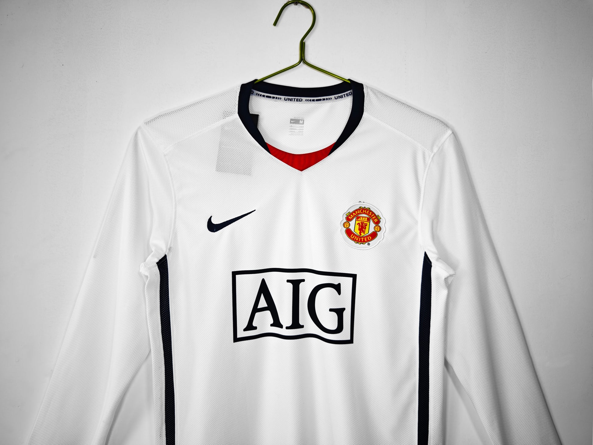 Manchester United Away Retro Long Sleeve Jersey 2008/09