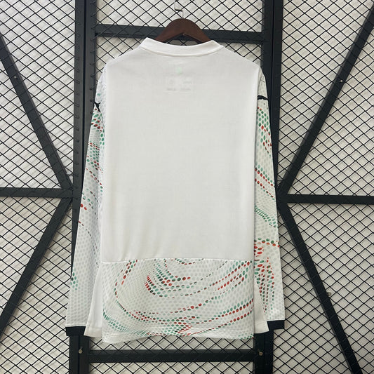 Portugal Euro 2025 Away Long Sleeve Man Jersey