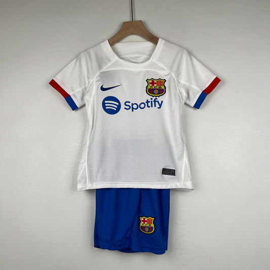 Barcelona Away Kids Jersey 23/24