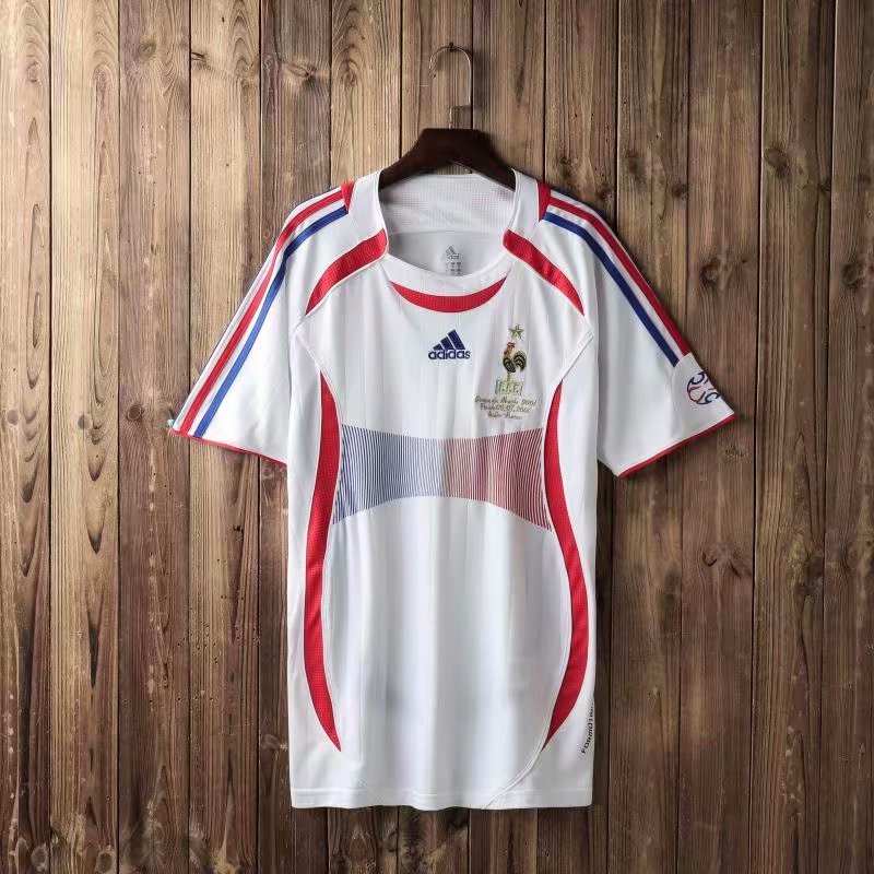 France Away Retro Jersey 2006