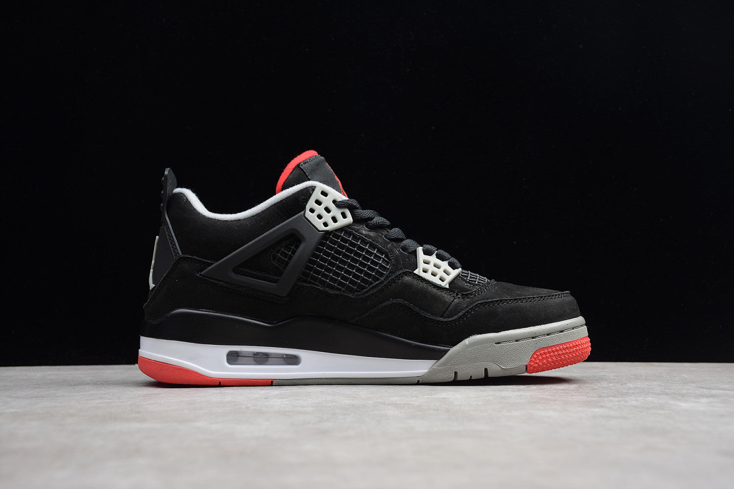 Air Jordan 4 IV “Bred” Black Red 308497-089
