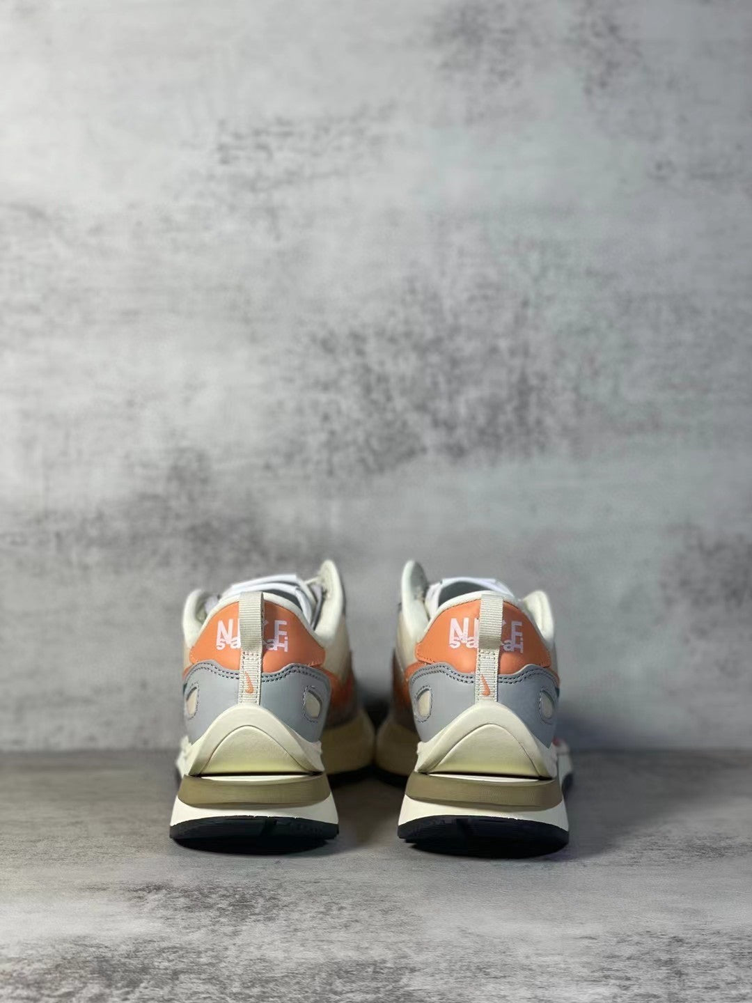 VaporWaffle Sacai Gray Red