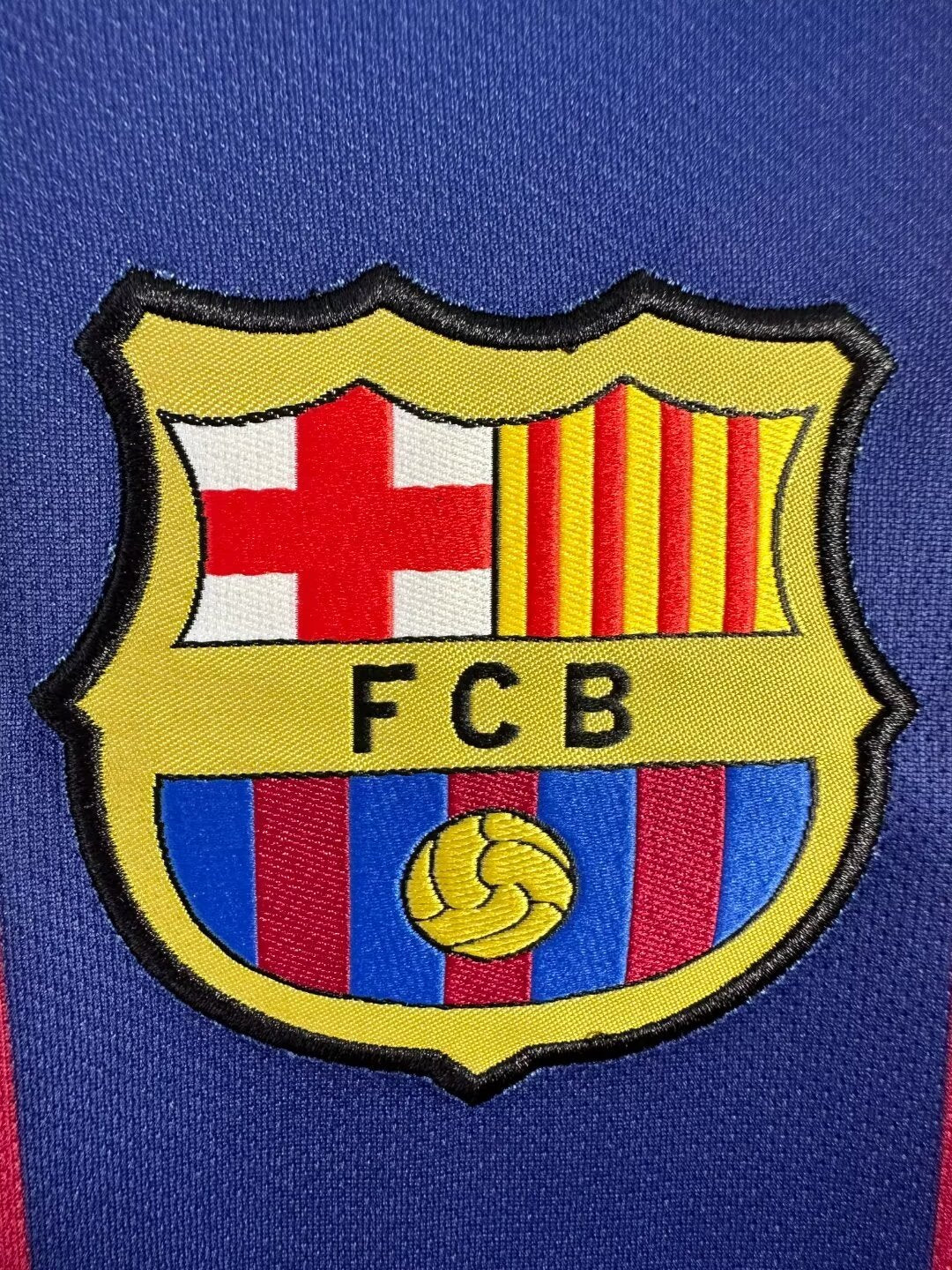 Barcelona Home Long Sleeve Retro Jersey 2014/15