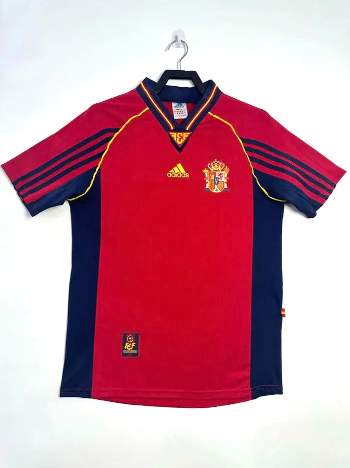 Spain Home Retro Jersey 1998