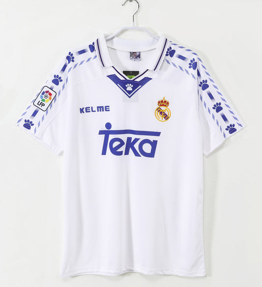 Real Madrid Home Retro Jersey 1996/97