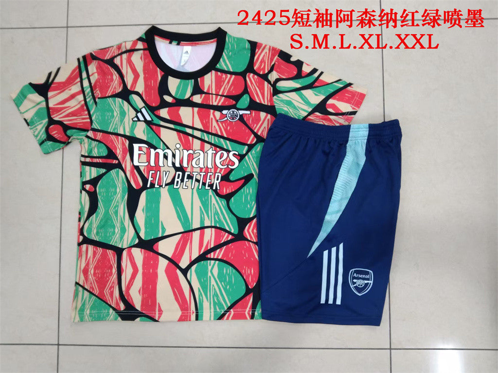 Arsenal Training Short sleeve Suit 24/25