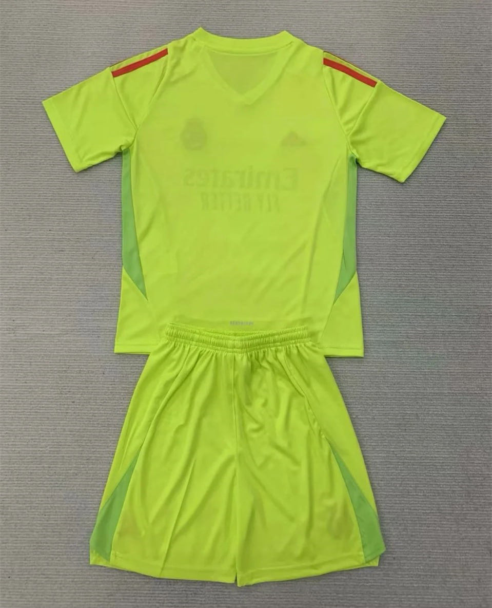 Real Madrid Goalkeeper Kids Suit 24/25