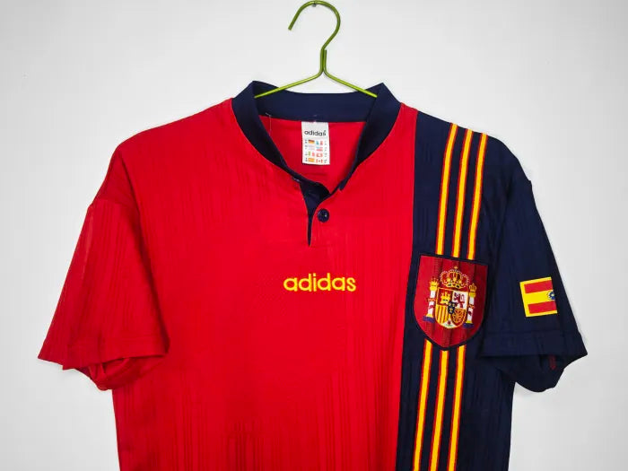 Spain Home Retro Jersey 1996