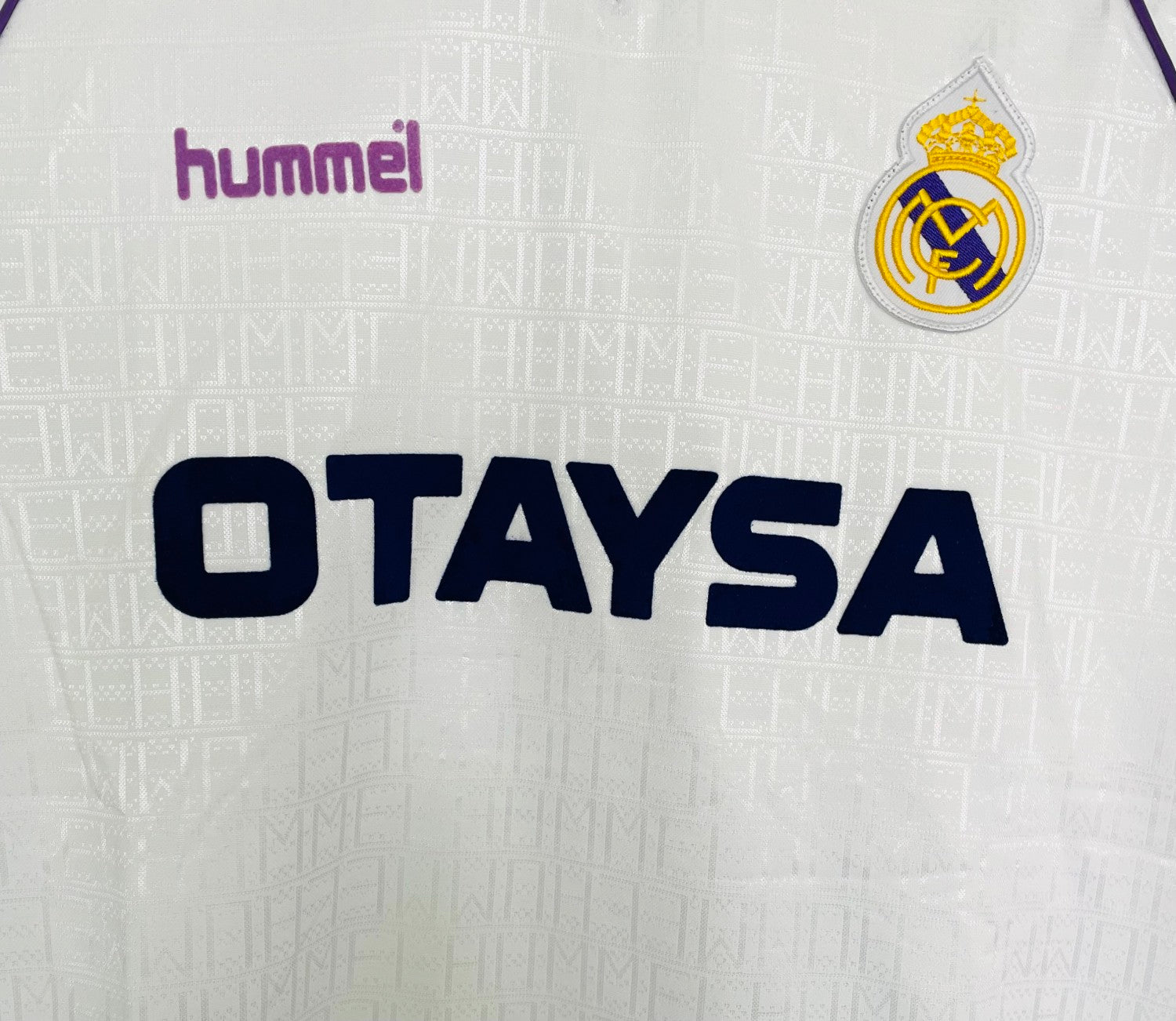 Real Madrid Home Retro Jersey 1990/92