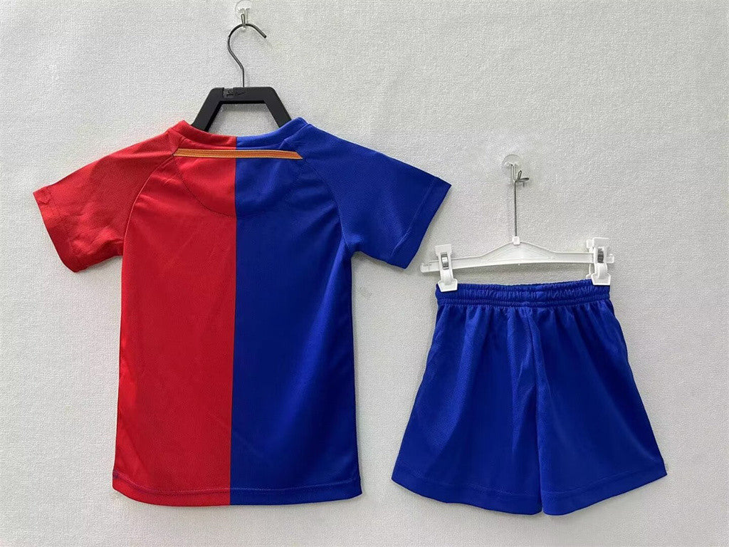 Barcelona Home Retro Kids Jersey 2008/09
