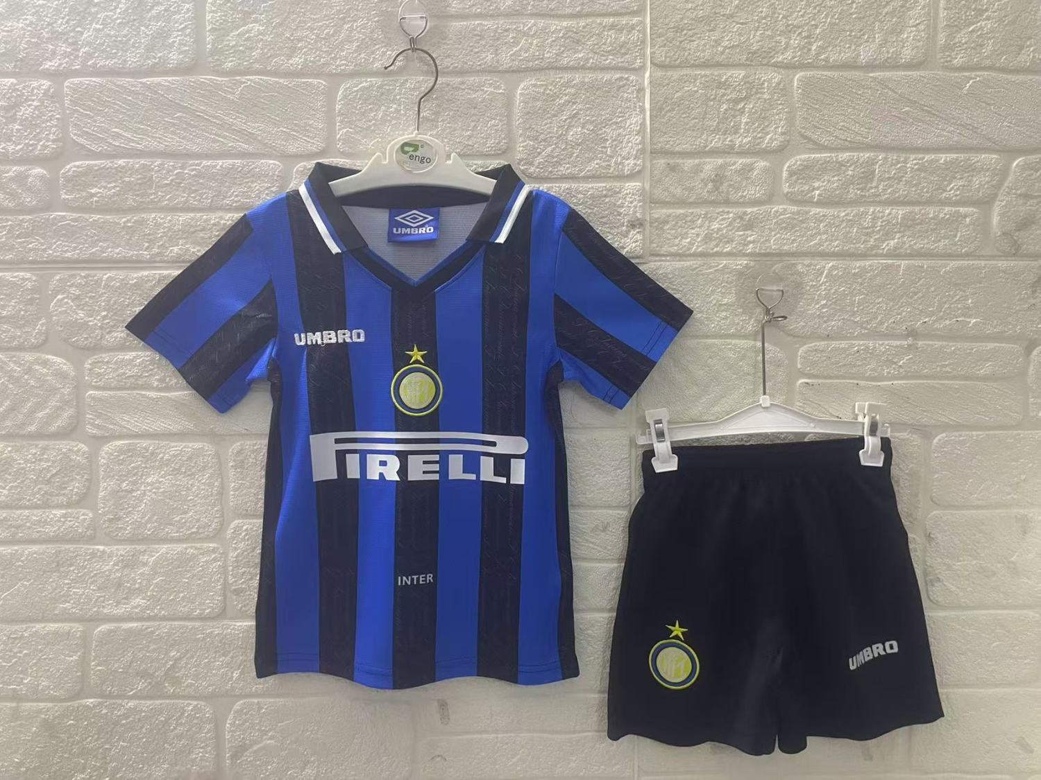 Inter Milan Home Retro Kids Suit 1997/98