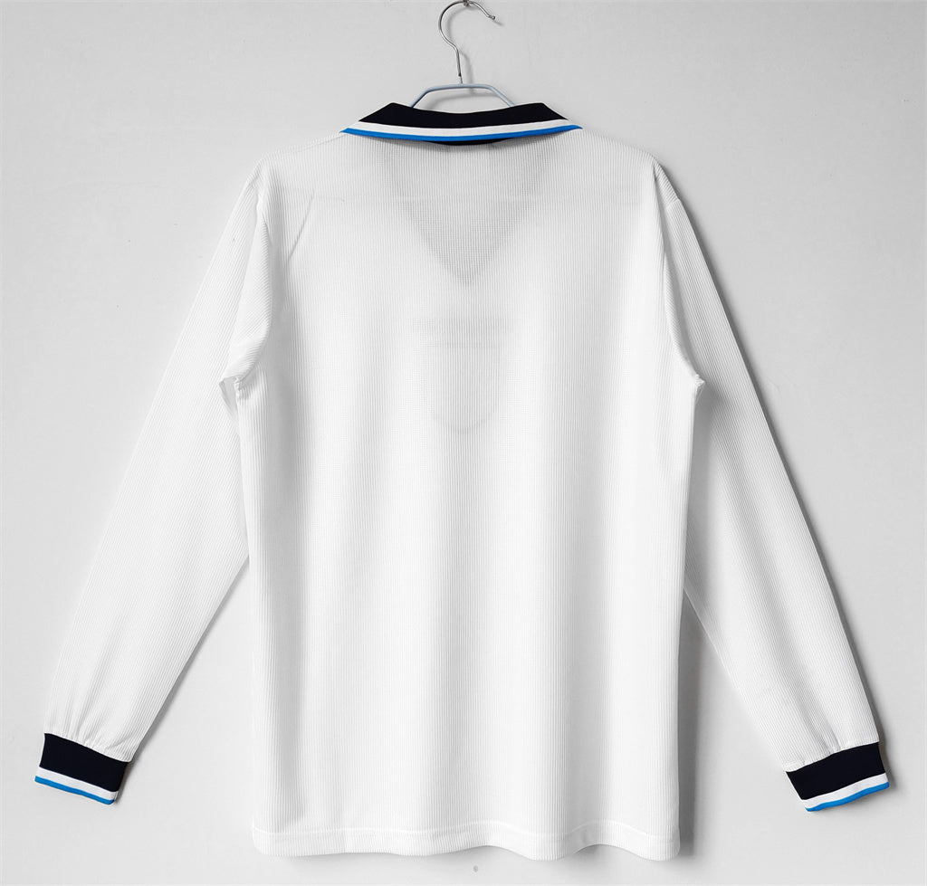 England Retro Home Long Sleeve Jersey 1996