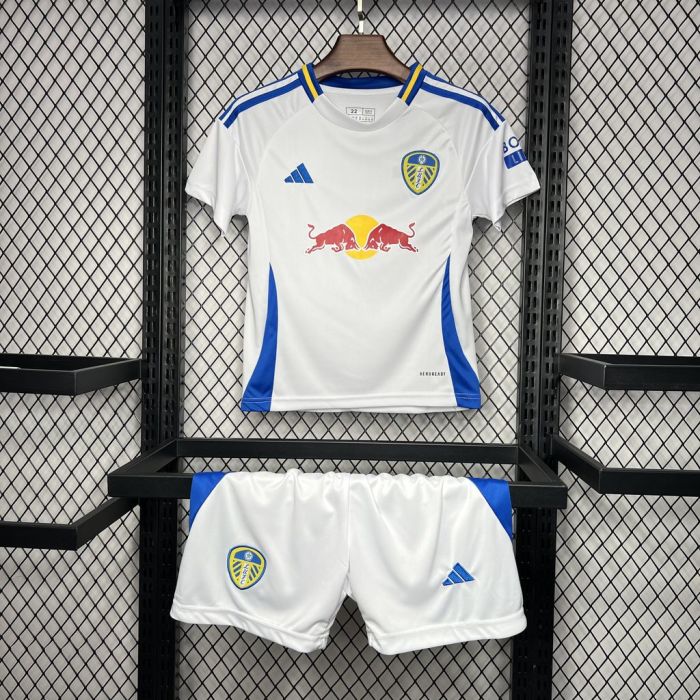 Kids LEEDS United Home Kit 24/25 Football Jersey