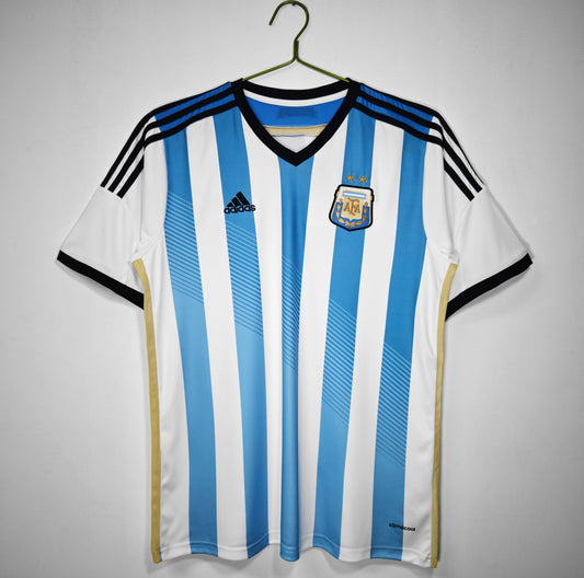 Argentina Home Retro Jersey 2014