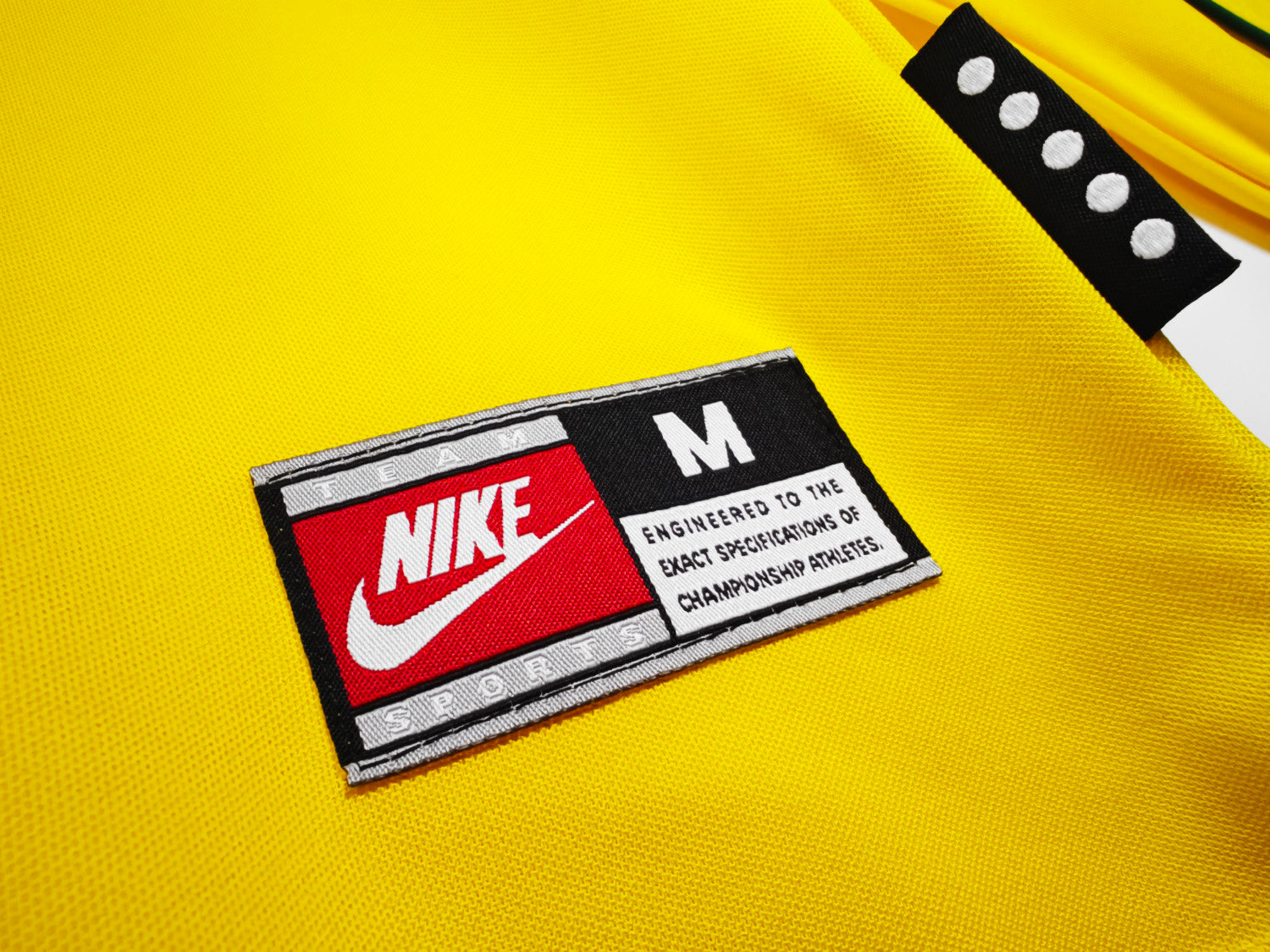 Brazil Home Retro Long Sleeve Jersey 1998