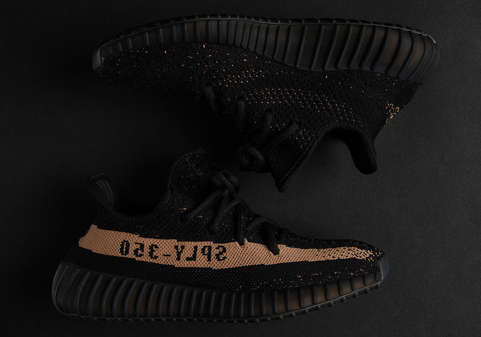 Yeezy Boost 350 V2 “Core Black-Copper” BY1605