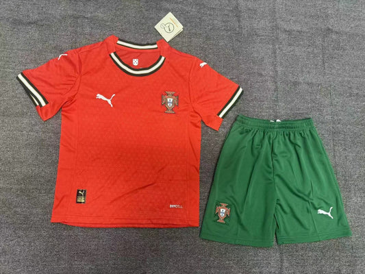 Portugal 2025 Home Kids Suit & Socks