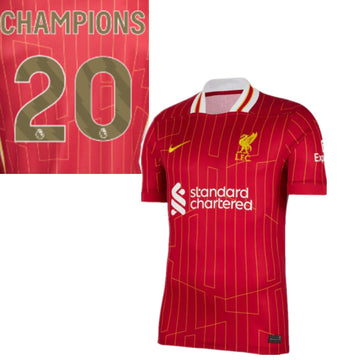 Liverpool Home Man Jersey 24/25 - CHAMPIONS 20