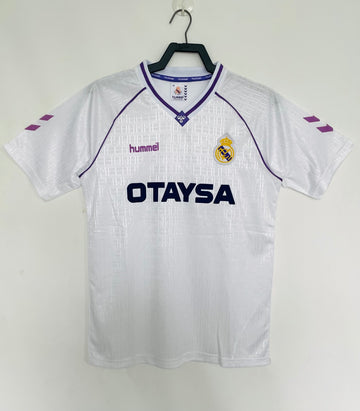 Real Madrid Home Retro Jersey 1990/92