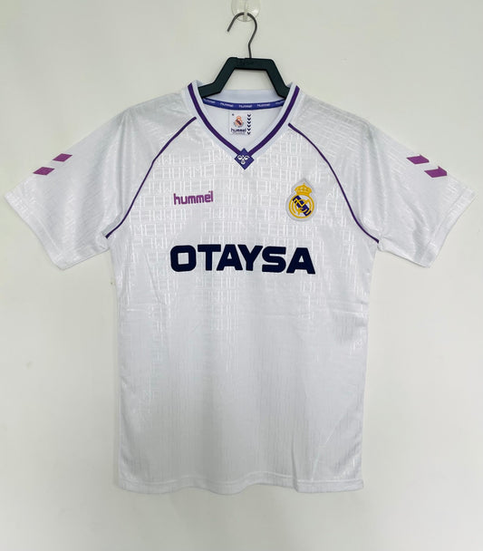 Real Madrid Home Retro Jersey 1990/92