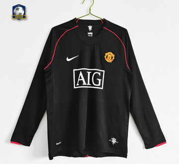 Manchester United Away Long Sleeve Retro Jersey 2007/08