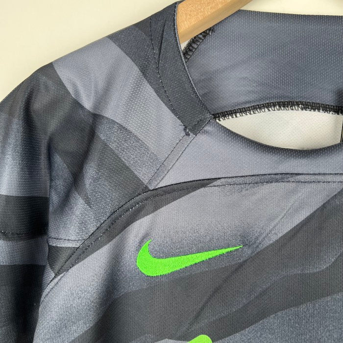 Liverpool Kids Goalkeeper Jersey 23/24 Gray