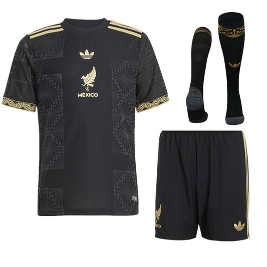 Mexico Gold 25/26 Kids Suit & Socks
