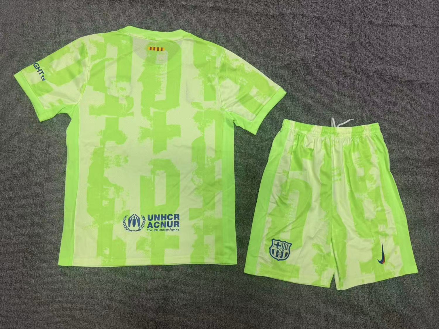 Barcelona Third Limited Edition Travis Scott Kids Suit 24/25