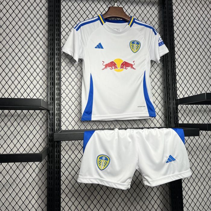 Kids LEEDS United Home Kit 24/25 Football Jersey