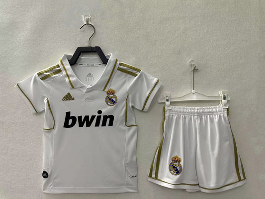 Real Madrid Home Retro Kids Jersey 2011/12