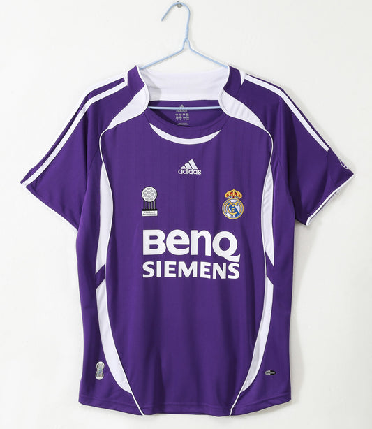 Real Madrid Away Retro Jersey 2006/07