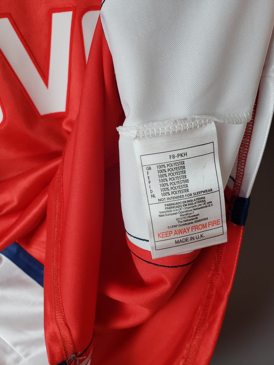 Arsenal Home Retro Jersey 98/99