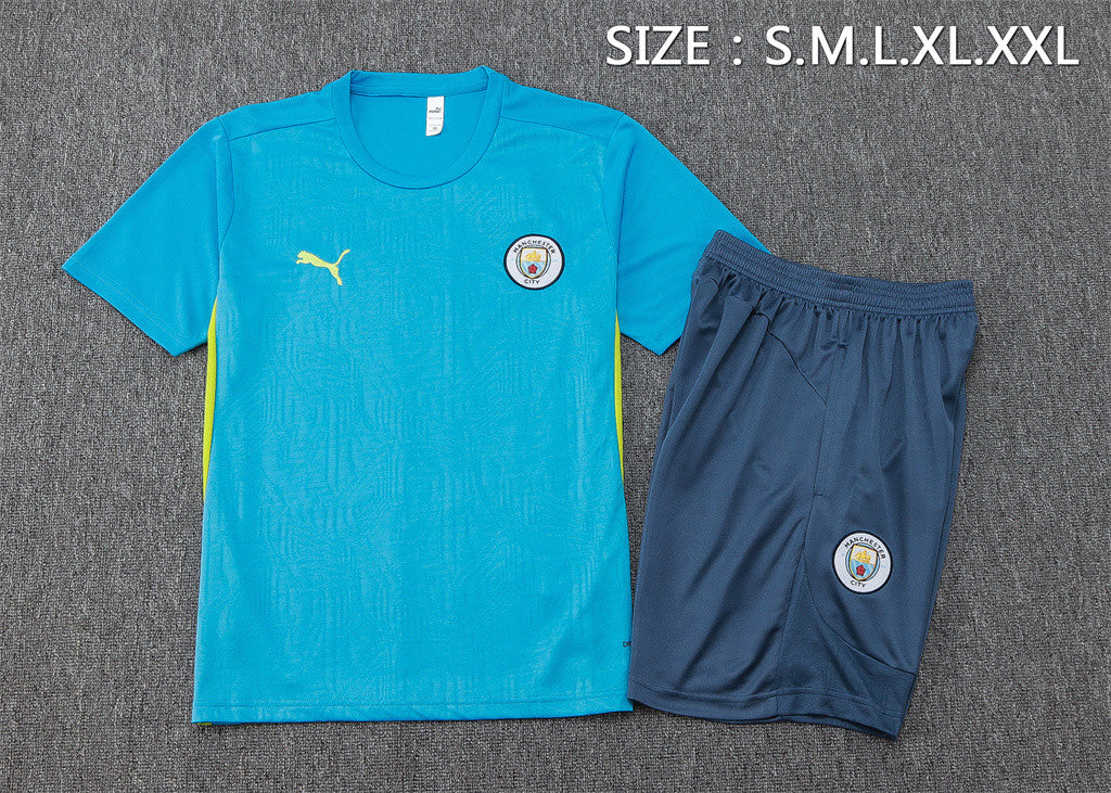 Manchester City Training Short sleeve Suit 24/25